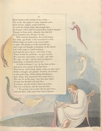 Pensieri notturni di Young, Pagina 31 da William Blake